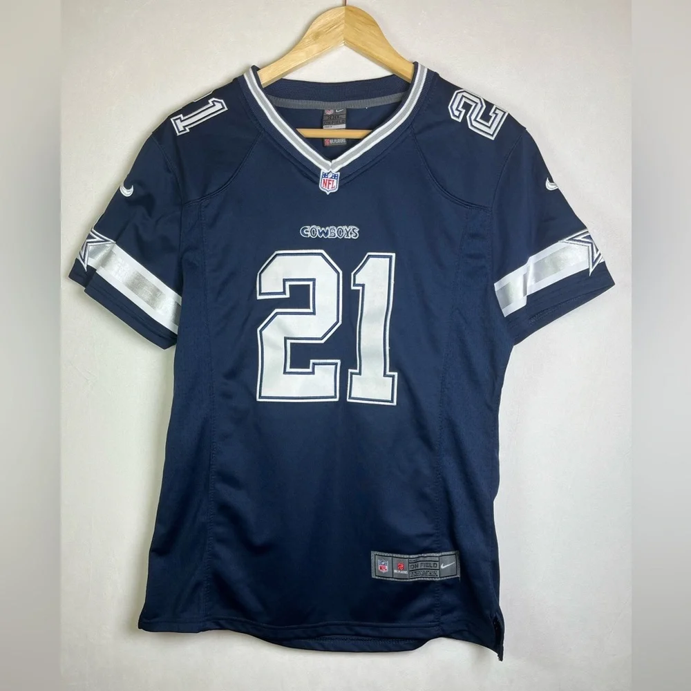 Dallas Cowboys Ezekiel Elliott #21 Nike On Field NFL Jersey Youth XXL (adult sm)